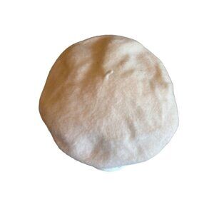 UBI Cream Wool Beret One Size